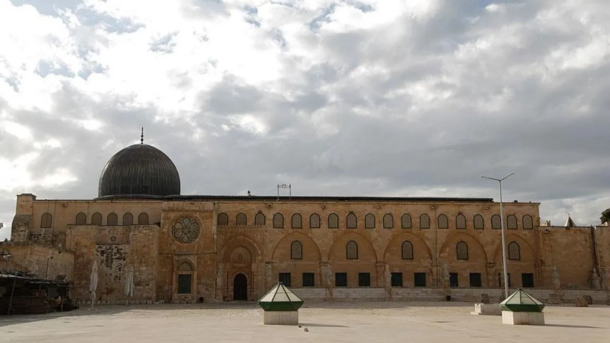 Filistin’den Mescid-i Aksa açıklaması: Kırmızı çizgidir