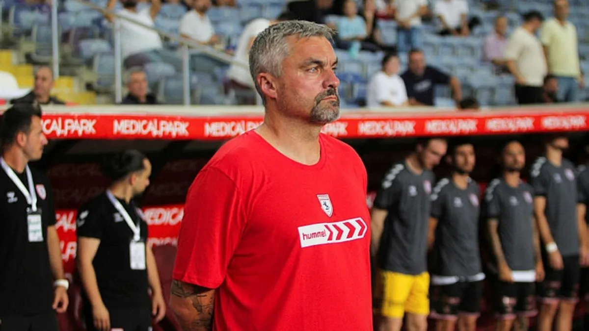 Samsunspor Teknik Direktörü Thomas Reis: 3 puanla Samsun’a döndüğümüz için mutluyuz