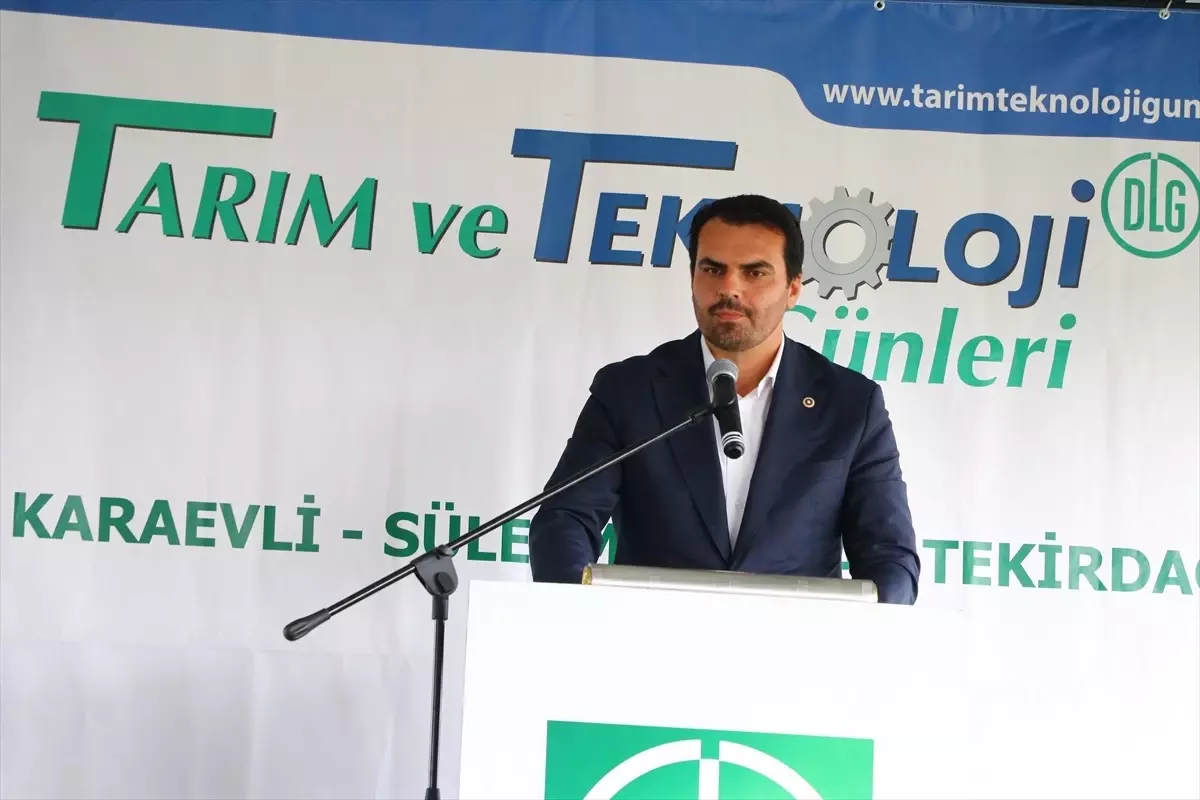 Tekirdağ’da 14. Tarım ve Teknoloji Günleri Fuarı Açıldı