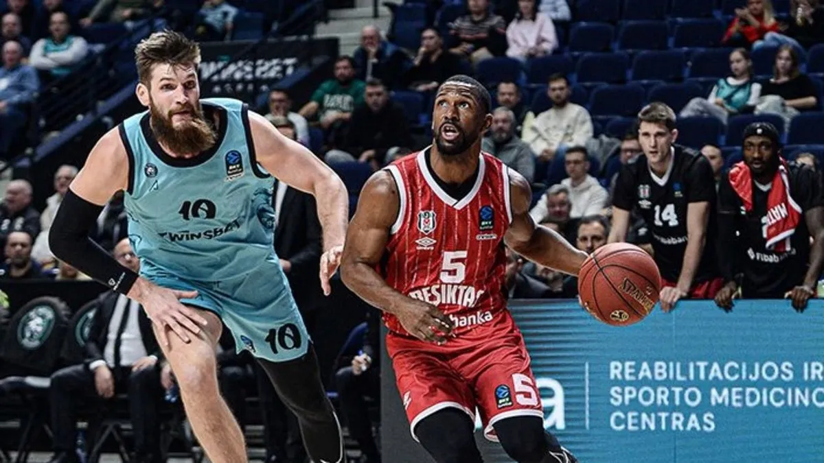 Beşiktaş Fibabanka, deplasmanda mağlup oldu!