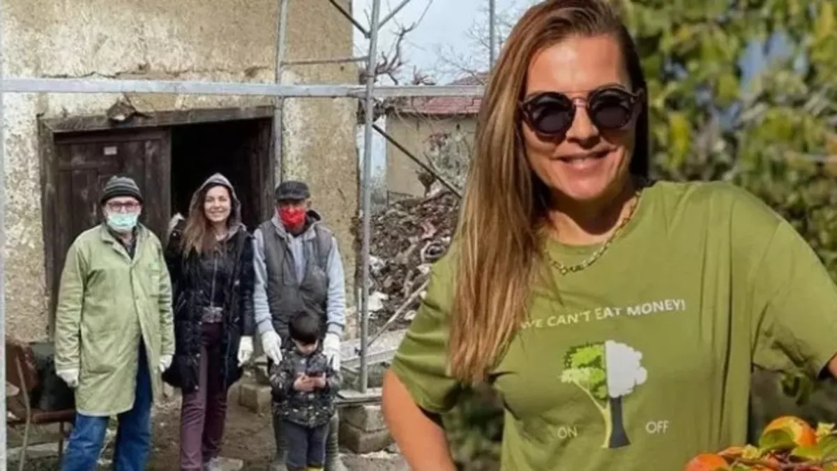 Burcu Kara’dan radikal karar! Yıkılmak üzere olan köy evini yaptırdı görenler bayıldı!