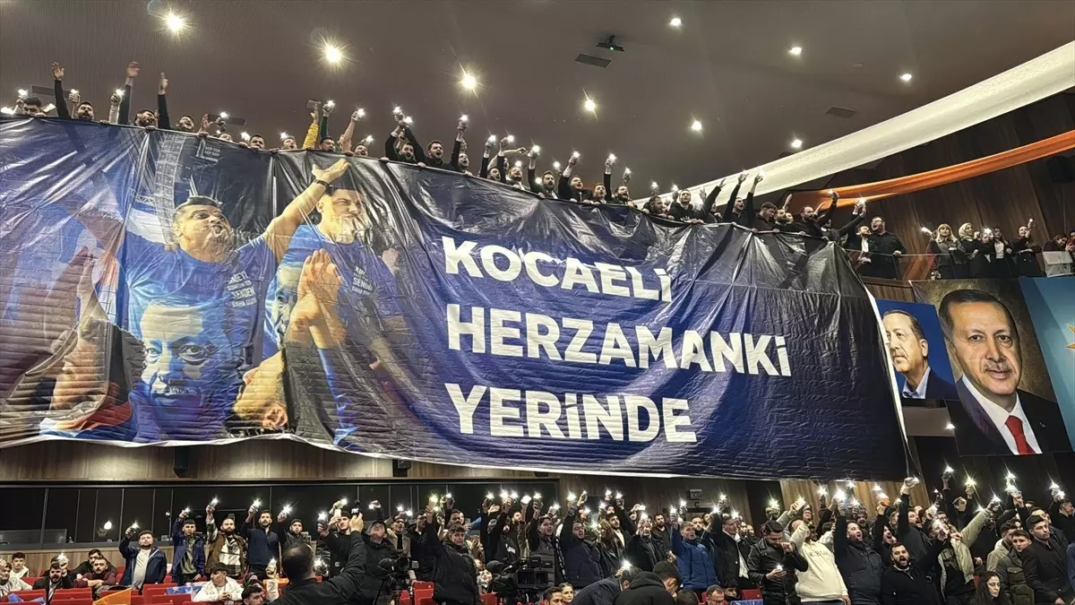 AK Parti Kocaeli İl Gençlik Kolları 7. Olağan Kongresi yapıldı