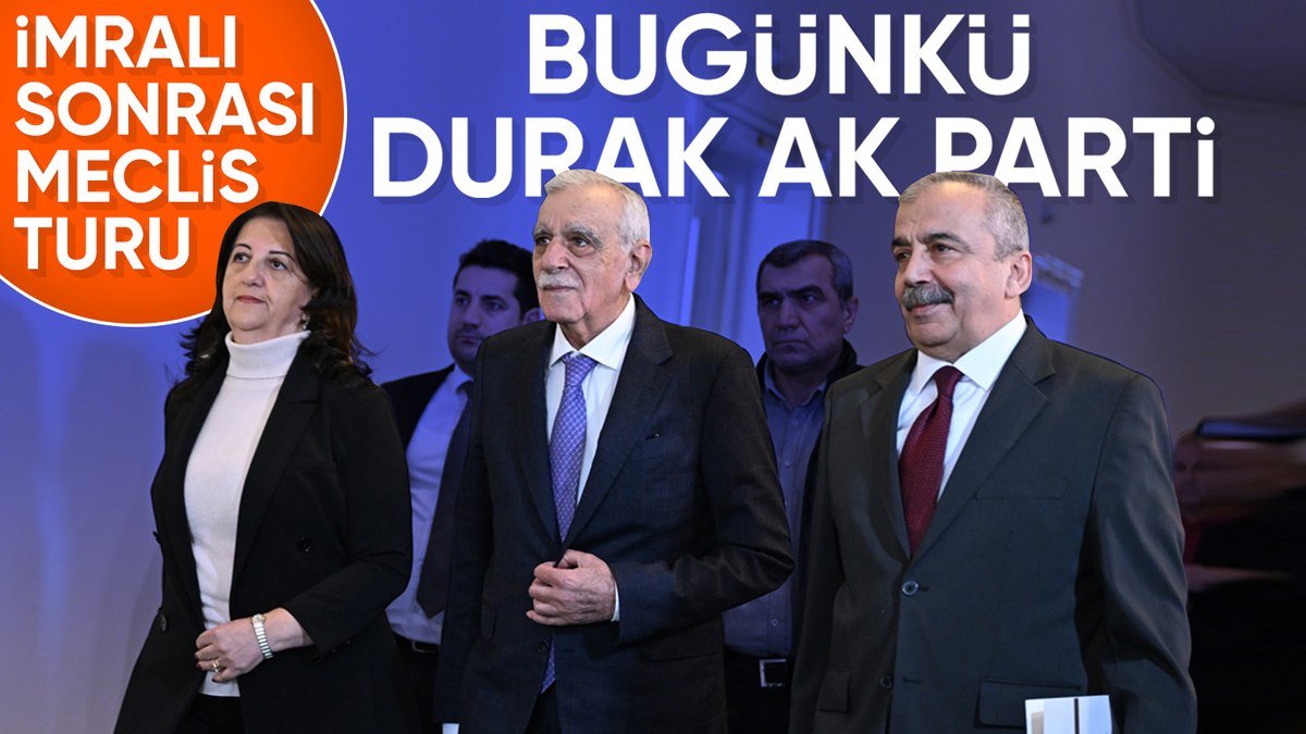 DEM Parti heyeti, AK Parti’yi ziyaret etti