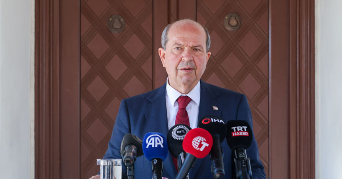 KKTC Cumhurbaşkanı Ersin Tatar BM’ye eleştiride bulundu