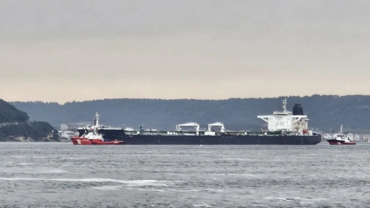 Çanakkale Boğazı’nda tanker arızası! ‘Dashan’ Bozcaada açıklarında demirledi