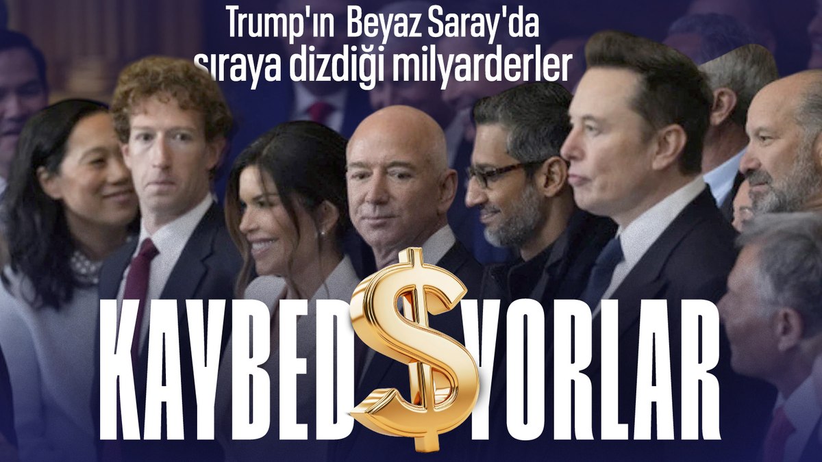 Donald Trump’ın yemin törenine katılan milyarderlerin serveti eriyor