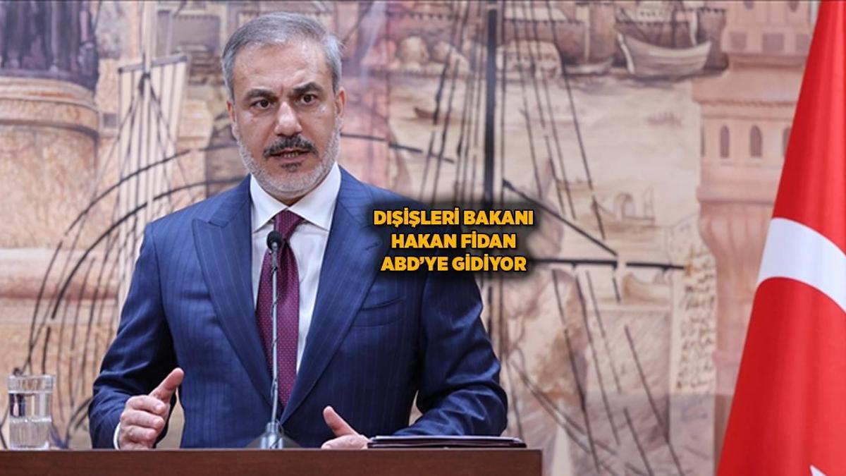 Son dakika: Dışişleri Bakanı Hakan Fidan 25 Mart’ta ABD’ye gidiyor