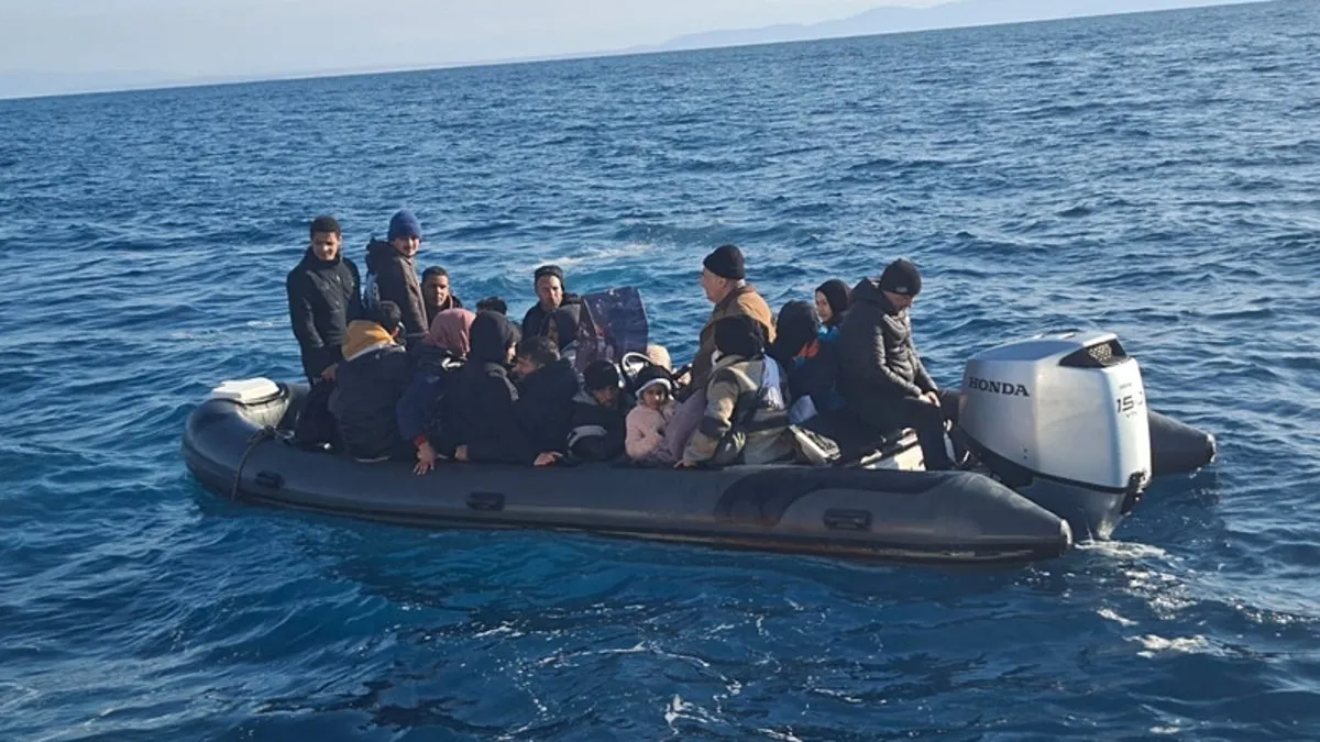 Bodrum’da 26 düzensiz göçmen yakalandı! 1 göçmen kaçakçısı gözaltına alındı