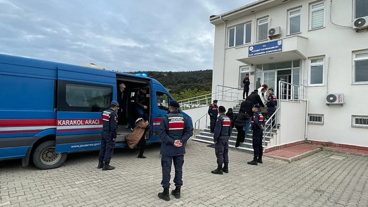 Çanakkale’de 22 düzensiz göçmen yakalandı!